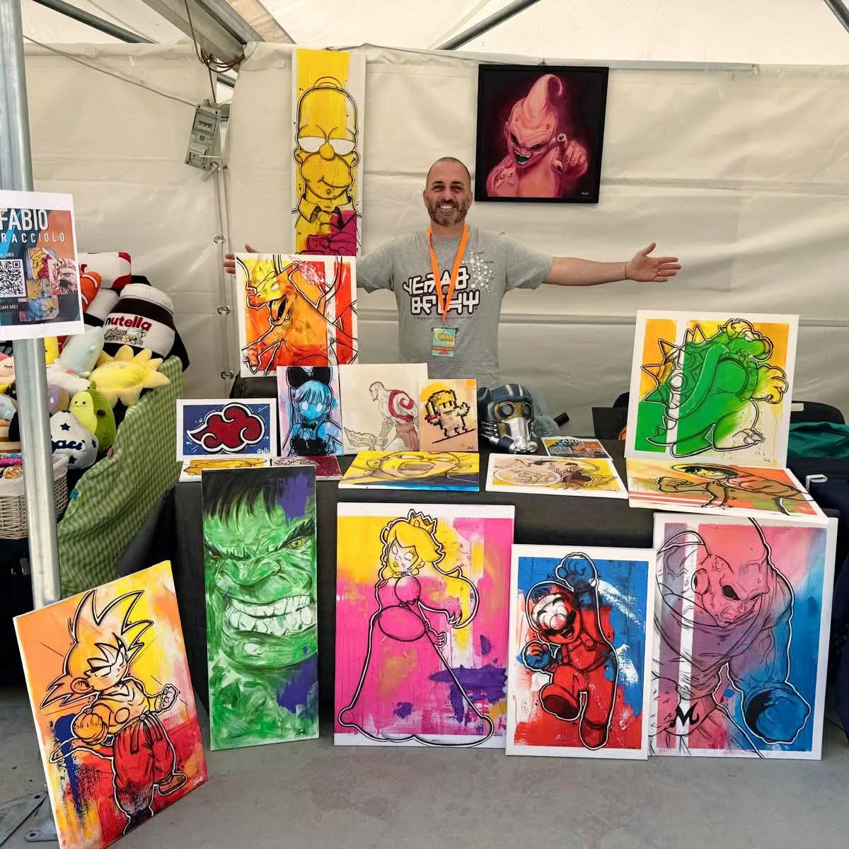 Stand di Sedh al Cosenza Comics 2025